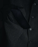 "VALENTINO GARAVANI BOUTIQUE"
Late 80’s - Early 90’s soft-structured birdseye wool tailored jacket