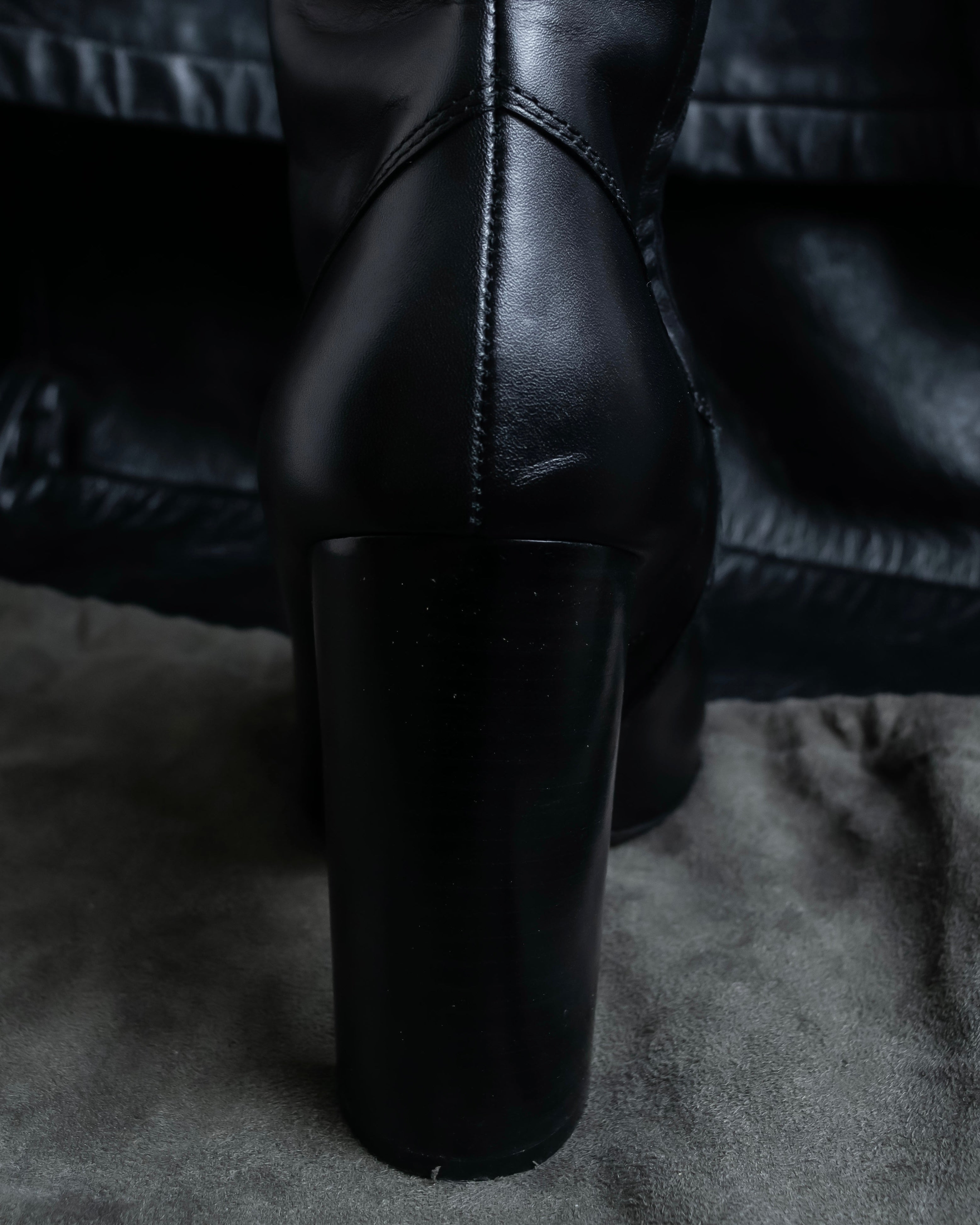 "TOM FORD" Fringe detail western long boots