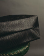 "Christian Dior" 70's-80's Honeycomb travel bag