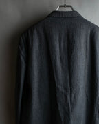 "COMME des GARCONS HOMME" 03SS fine all-over pattern cotton tailored jacket