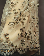 –SPECIAL– "VALENTINO" 00's-10's Embellished lace cocktail dress