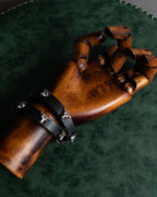 "GUCCI" Anger forest collection leather double wrap bracelet