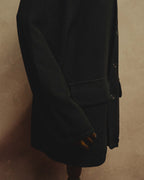 “Christian Dior MONSIEUR” 80’s-90’s Ribbed collar oversized wool field jacket