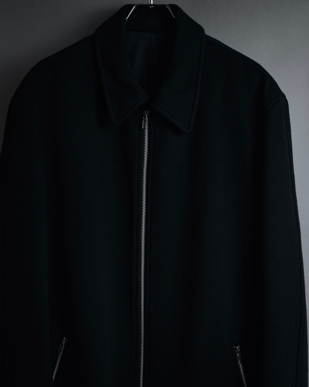 "COMME des GARÇONS HOMME"
96AW Thick wool zip-up coat