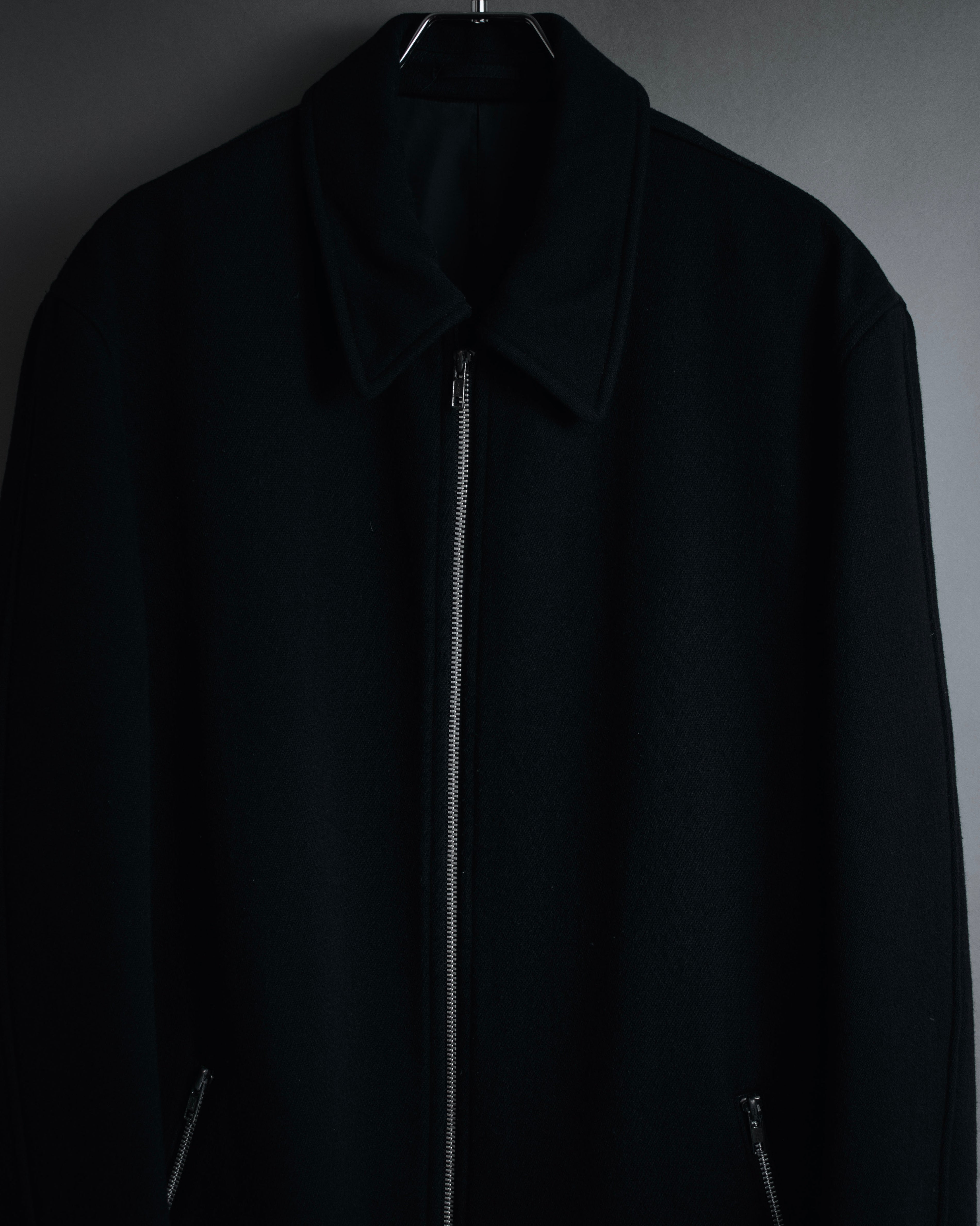 "COMME des GARÇONS HOMME"
96AW Thick wool zip-up coat