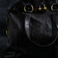 "YVES SAINT LAURENT" Muse to series metal design one handle bag