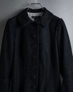 "Marc Jacobs" A soft flowing flared silhouette long coat