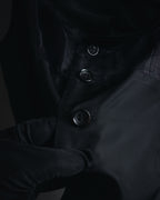 "tricot COMME des GARCONS" 2004 SS draped lapel cropped vest