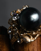 “Christian Dior” 60’s-70’s Organic pearl cluster ring