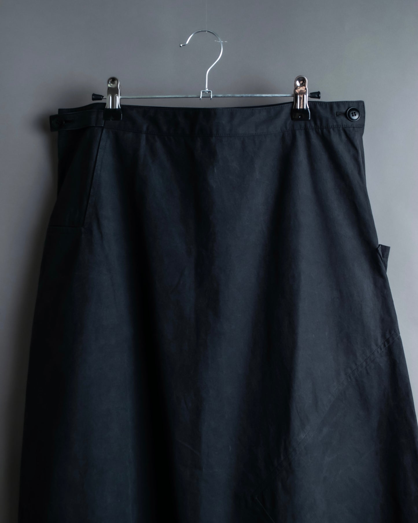“Y’s 1996SS” Wide silhouette cotton sarouel pants