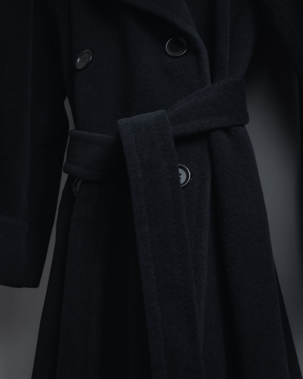 “SOPRANI DONNA” Tailored double-breasted long coat