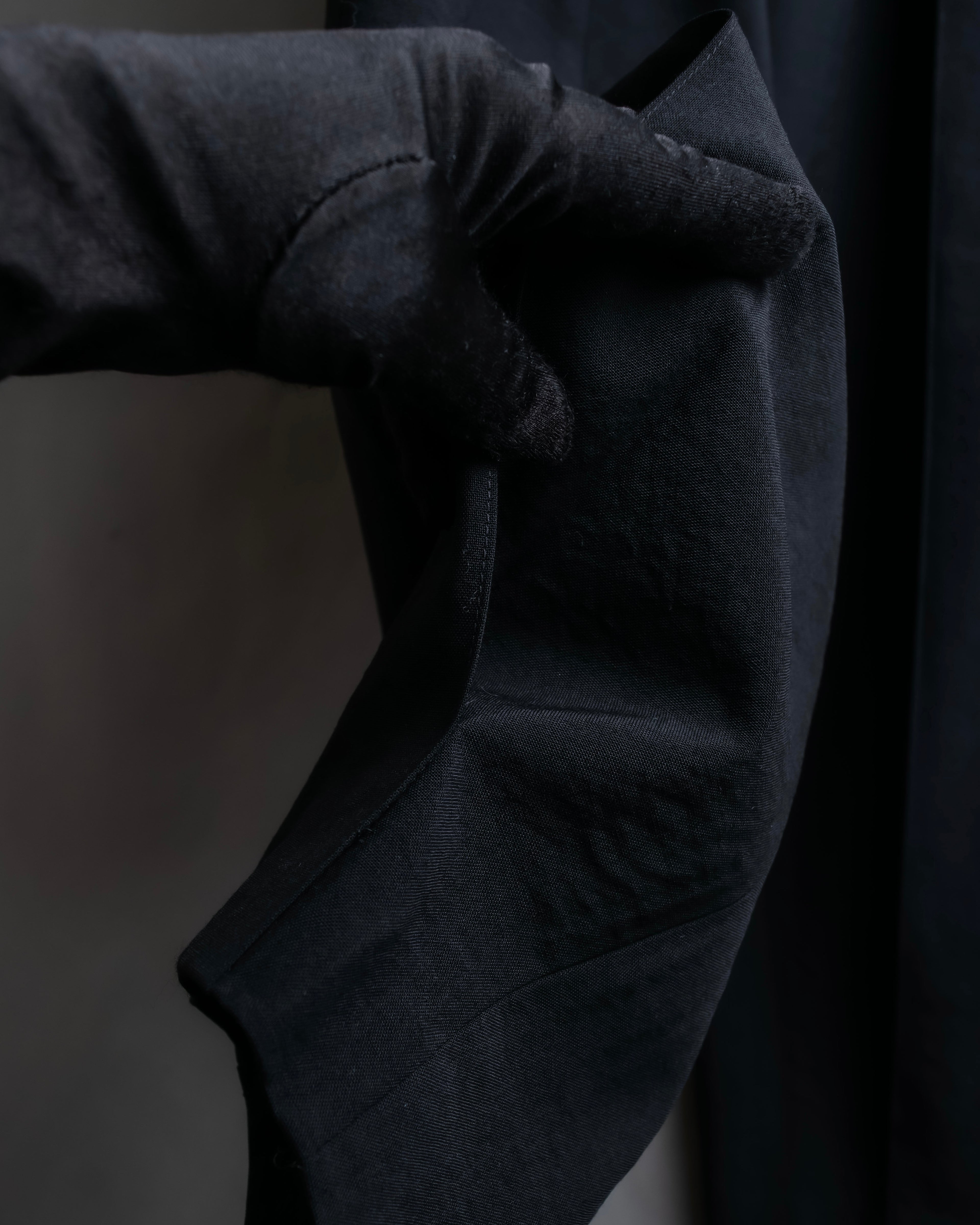 "LOEWE" Deep pleat tapered draped slacks