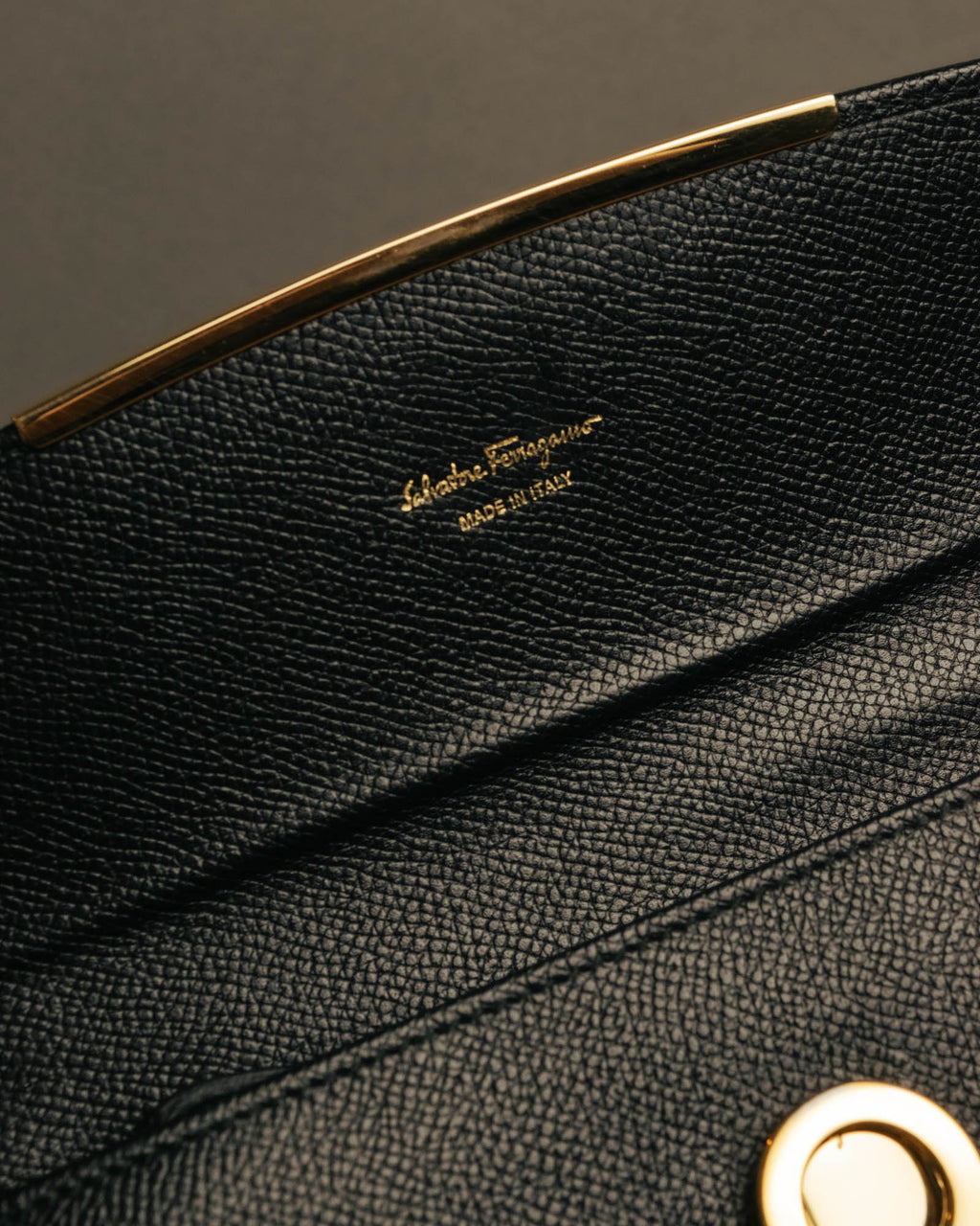 “Salvatore Ferragamo” Vintage gancini continental wallet