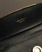 “Salvatore Ferragamo” Vintage gancini continental wallet