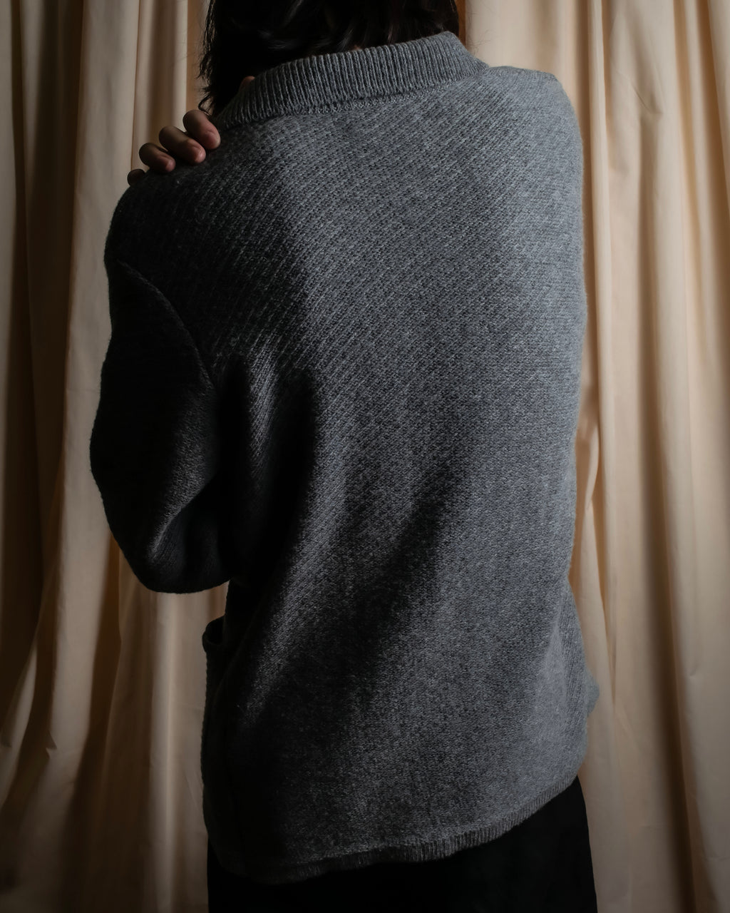 "OUR LEGACY" Patch pocket design lambswool knit jacket