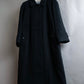 "BURBERRYS" Fly front cashmere blend oversized 2way soutien collar coat