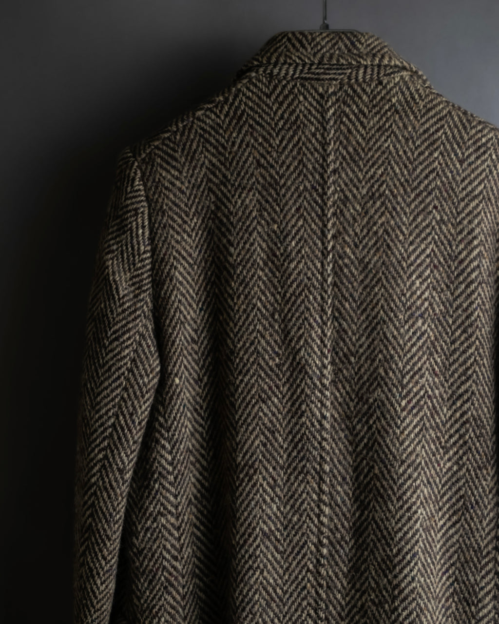 Vintage irish tweed long coat