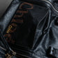 "Chloe" Eclipse series logo engraved leather tote bag