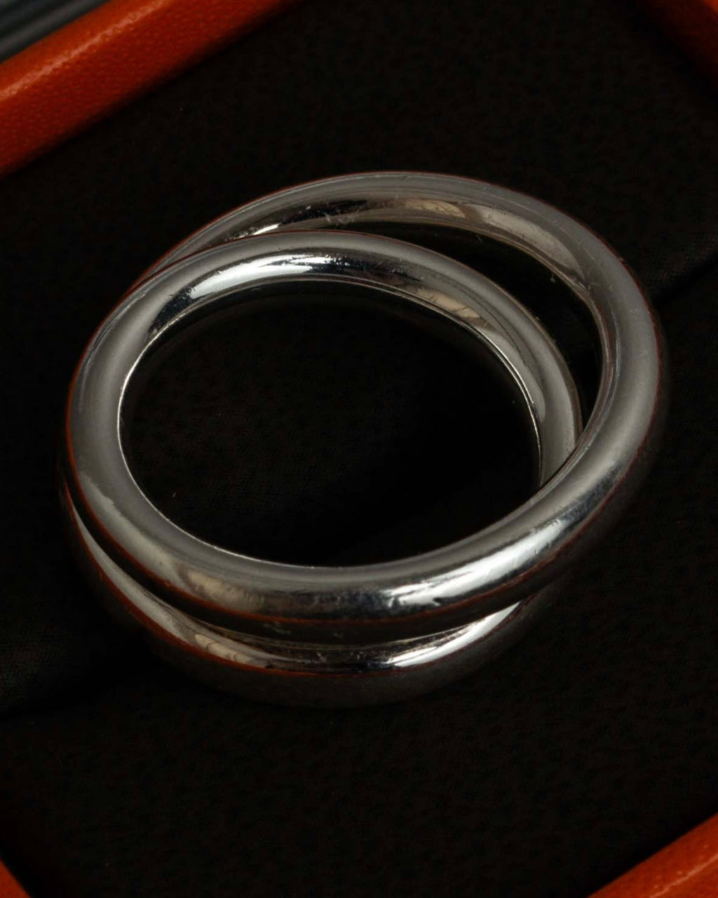 "HERMES" Vertige polished silver 925 ring