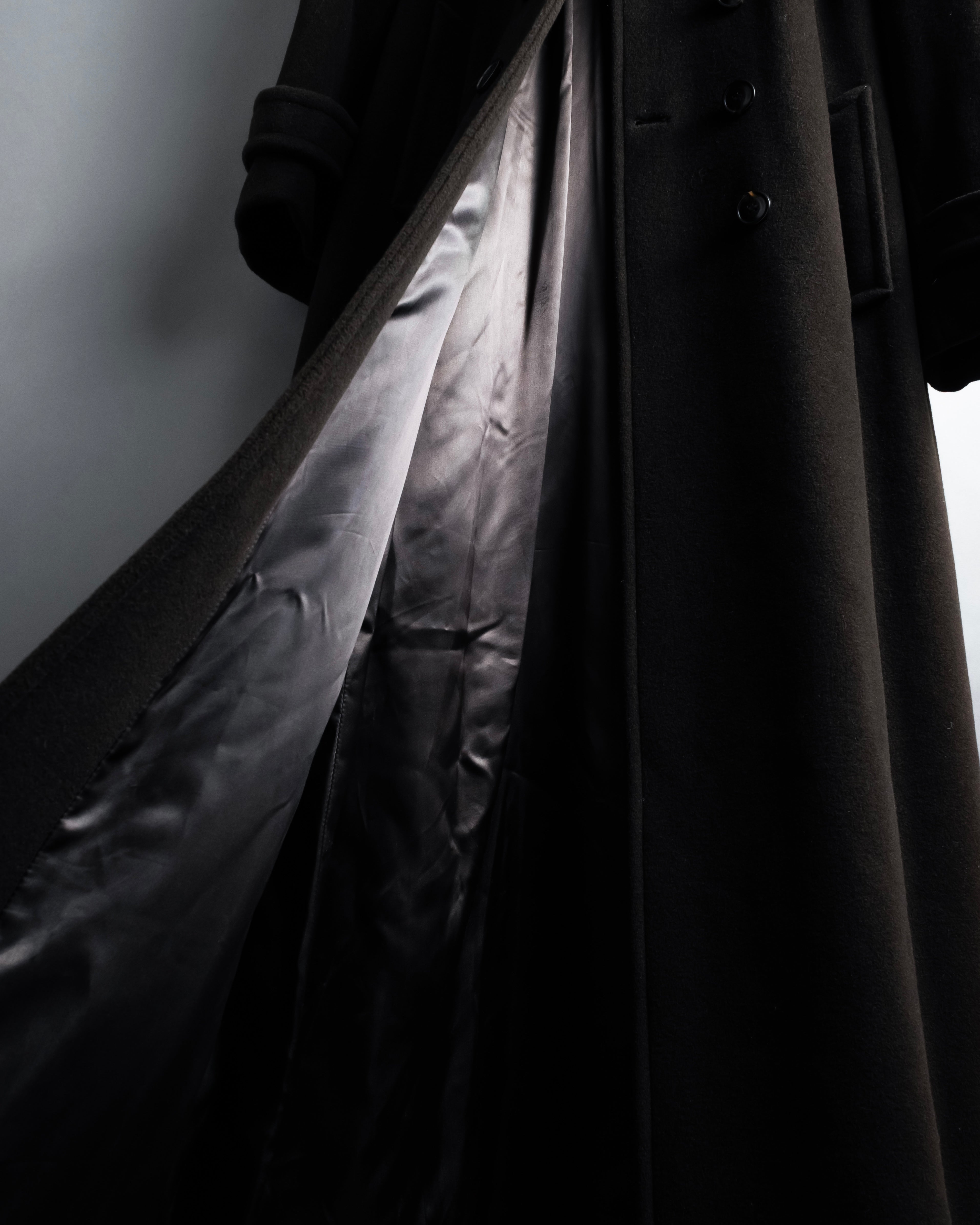 "MAX&Co." 90's Classic maxi-length angora mix long coat