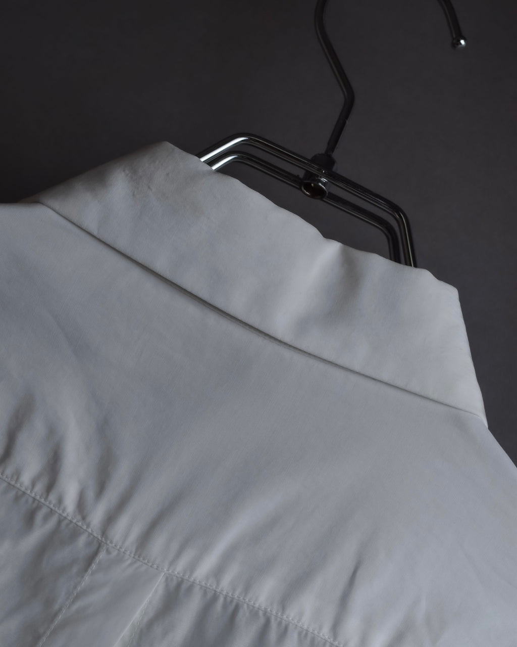 "Acne" Ribbon slit back design shirt