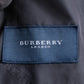 "BURBERRY" 2B tailored jacket & tapered silhouette slacks pinstripe pattern set up