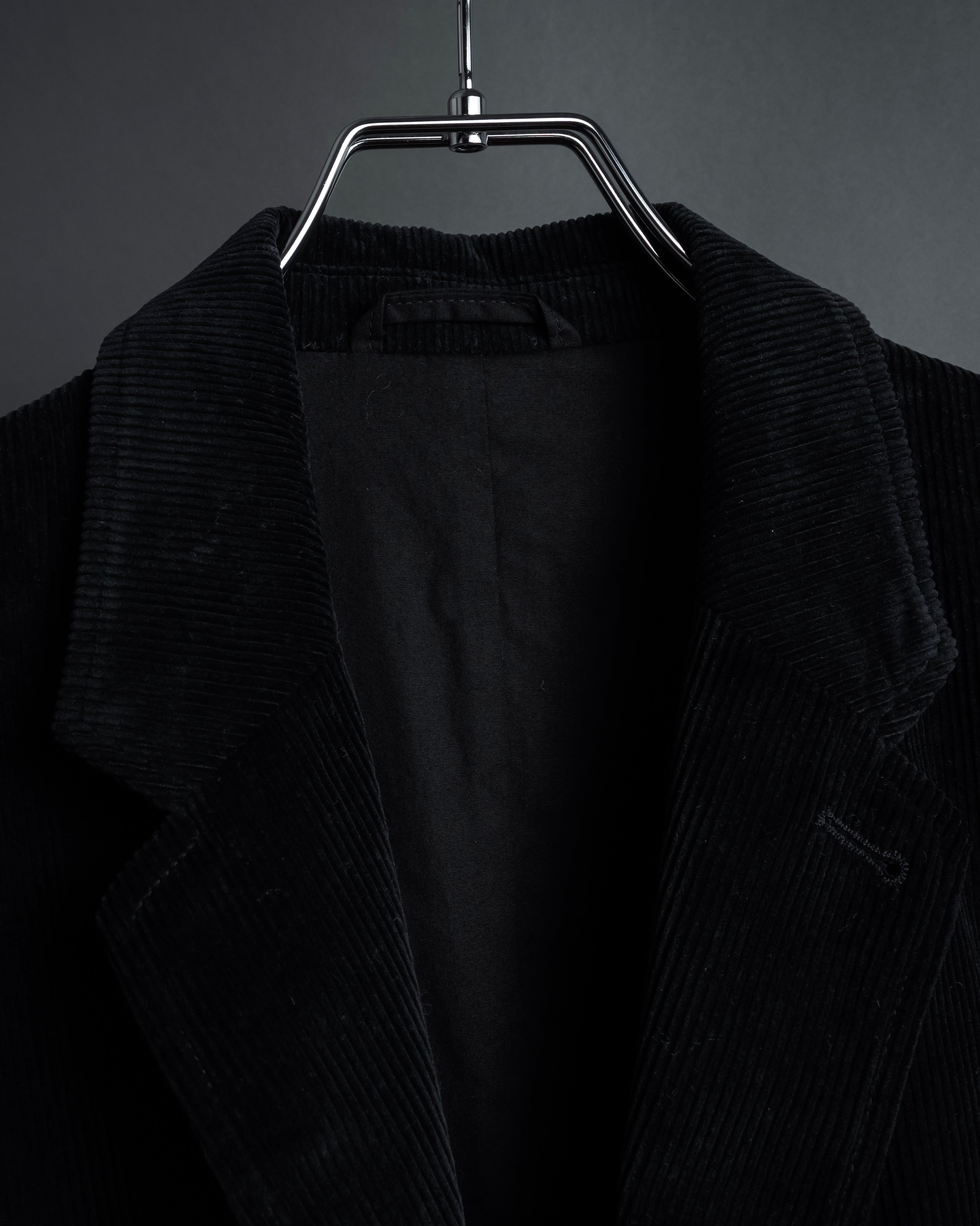 "dunhill" Classically tailored corduroy jacket