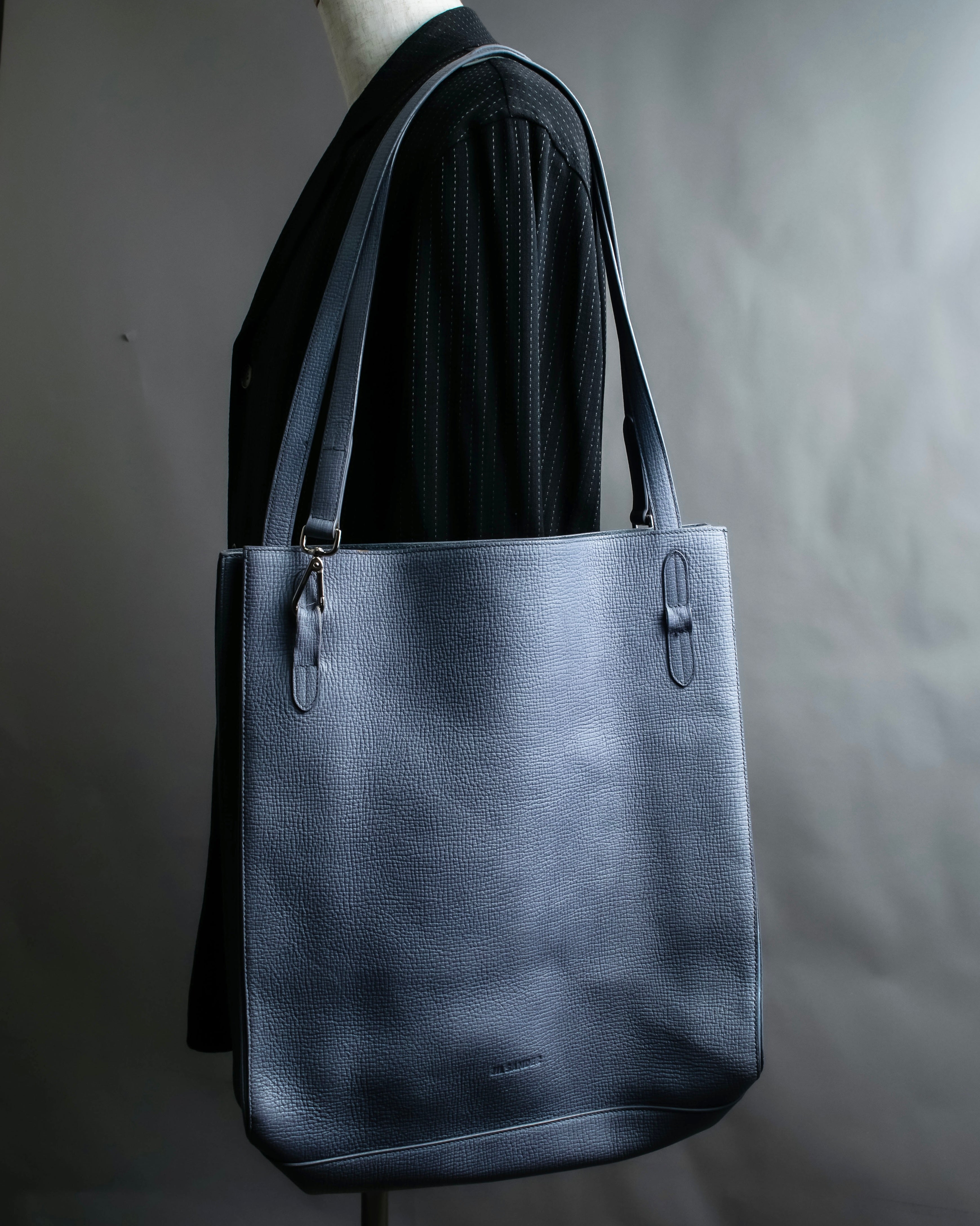 “JIL SANDER” beautiful sky blue leather shoulder bag