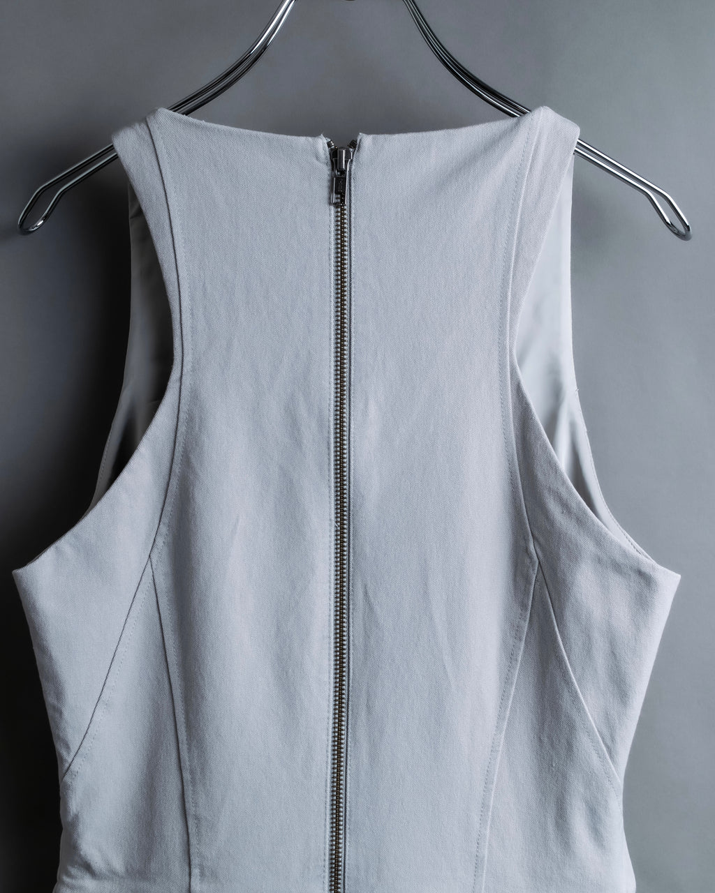 “Helmut Lang” Asymmetry designed v neck one piece