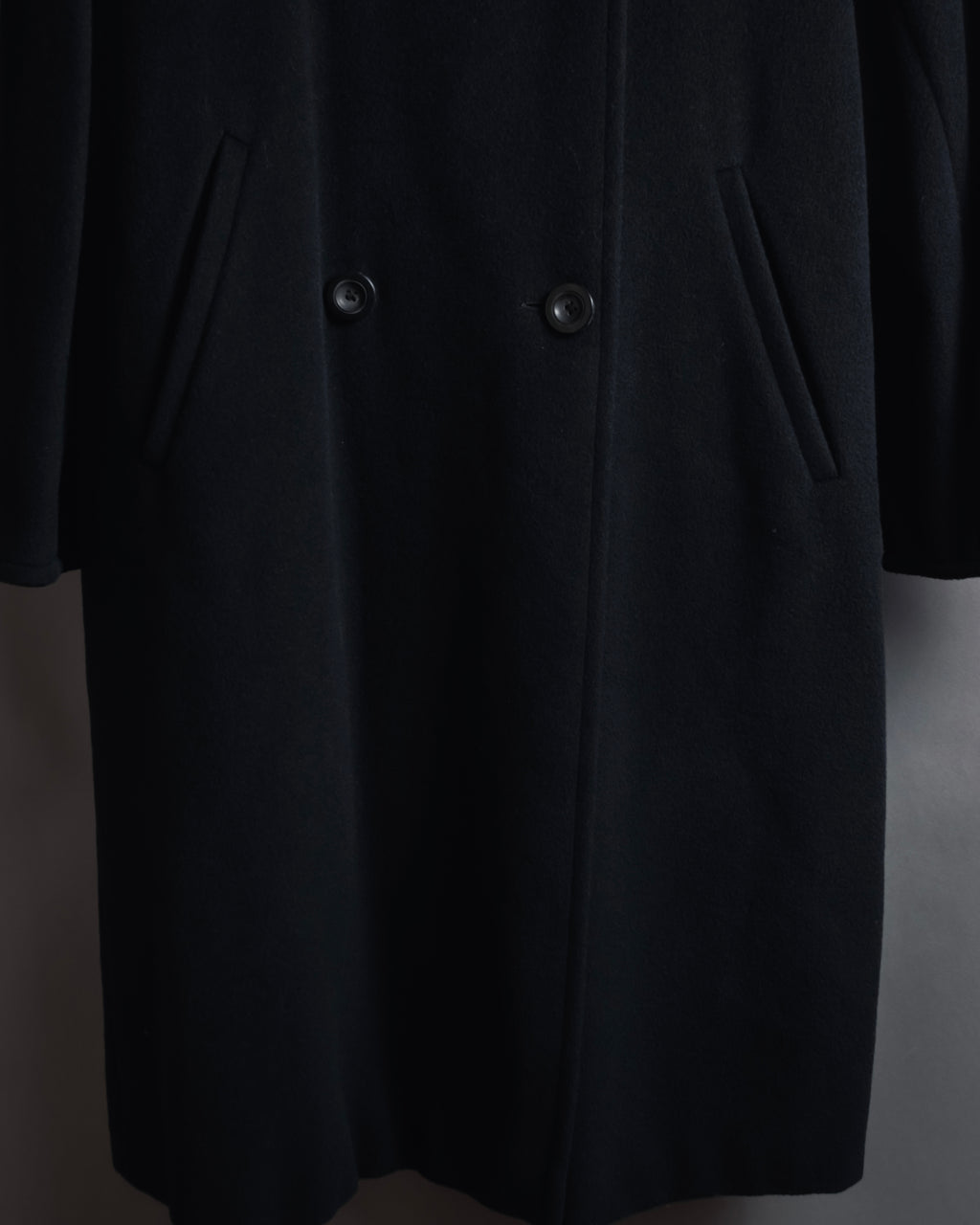 "Max Mara" 90’s-00’s Double-breasted virgin wool coat