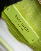 "Kate Spade" 3D rose design round hand bag