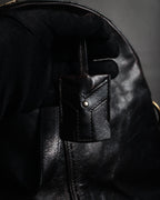 “Yves Saint Laurent rive gauche”
00’s Muse grained leather boston bag