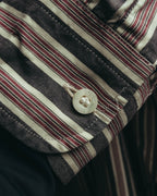 "GUCCI" 90's-00's Striped cotton button-down shirt
