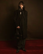 –SPECIAL– "GUCCI" 09-12’s Classically tailored llama-blend Chesterfield coat