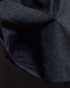 "HERMES" Margiela period semi-flared wool skirt