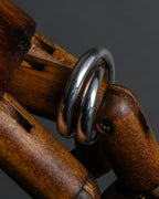 "HERMES" Vertige polished silver 925 ring