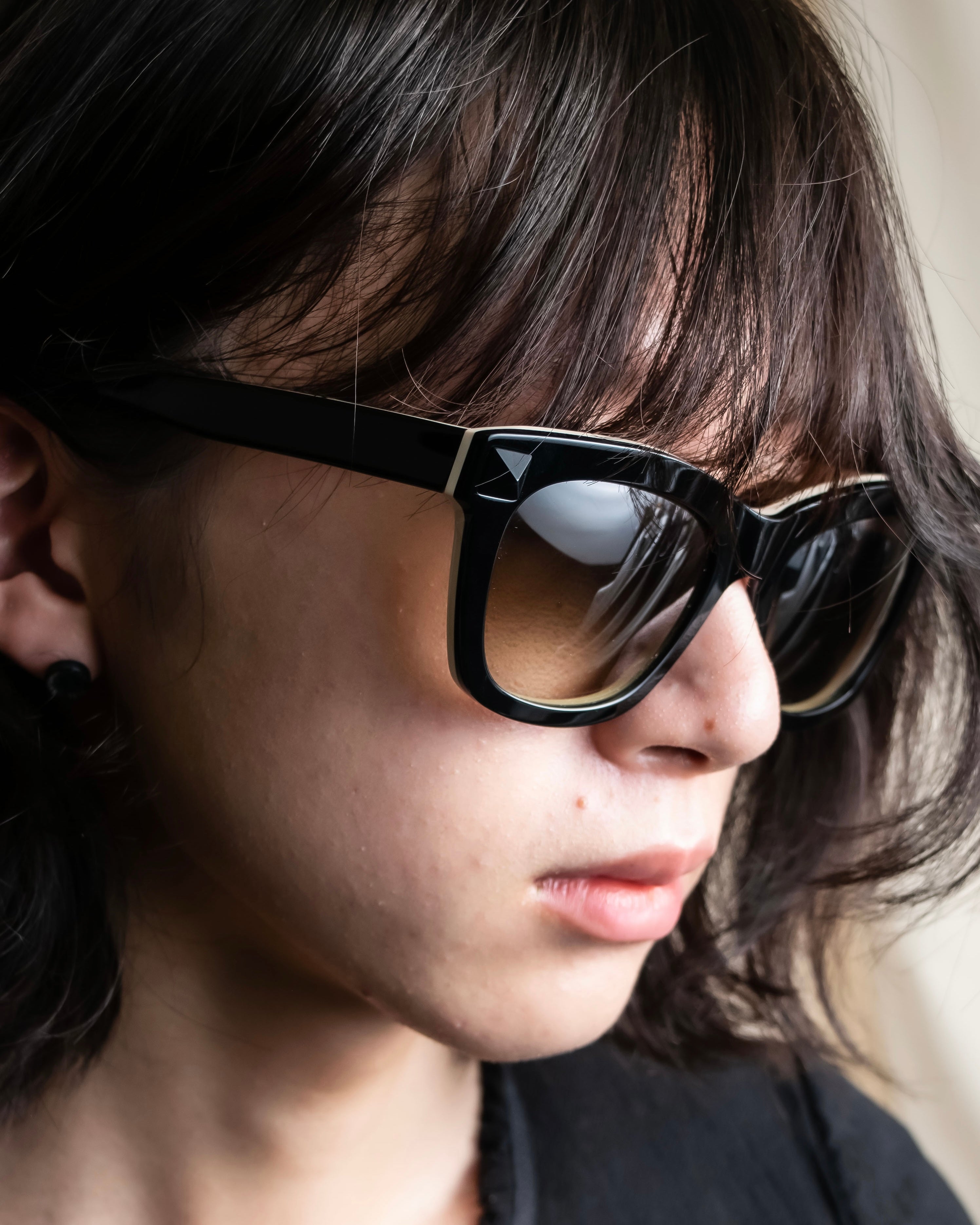 "VALENTINO" Two-tone Rockstud design sunglasses
