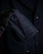 "COMME des GARCONS" 90's Front panel docking design chester coat