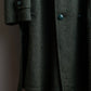 Vintage deep green colour military long coat