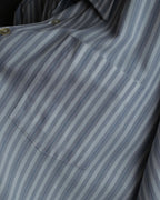 "Vintage multi-stripe pattern shirt"