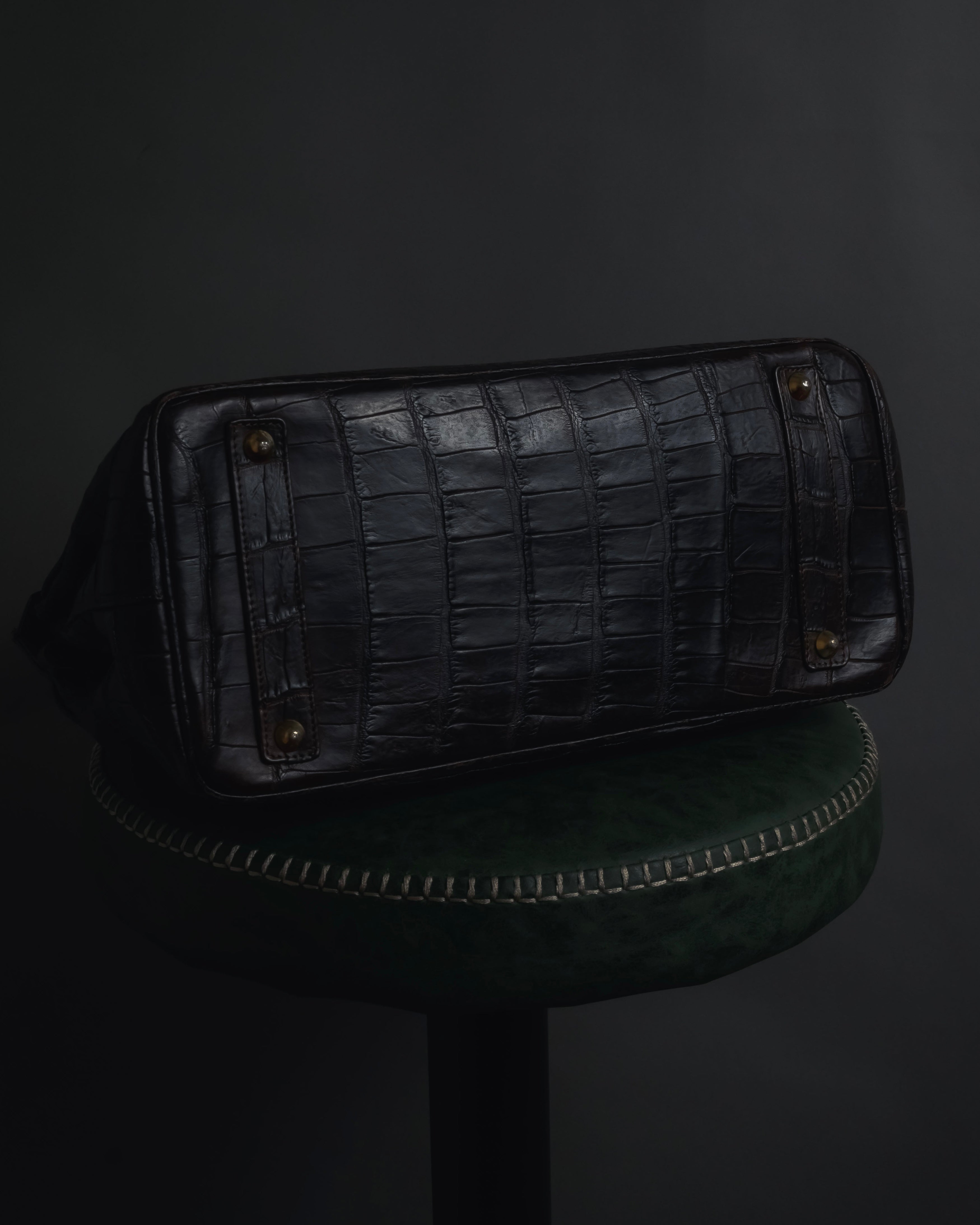 -SPECIAL- "Pierre Cardin"
90’s real crocodile leather top handle bag