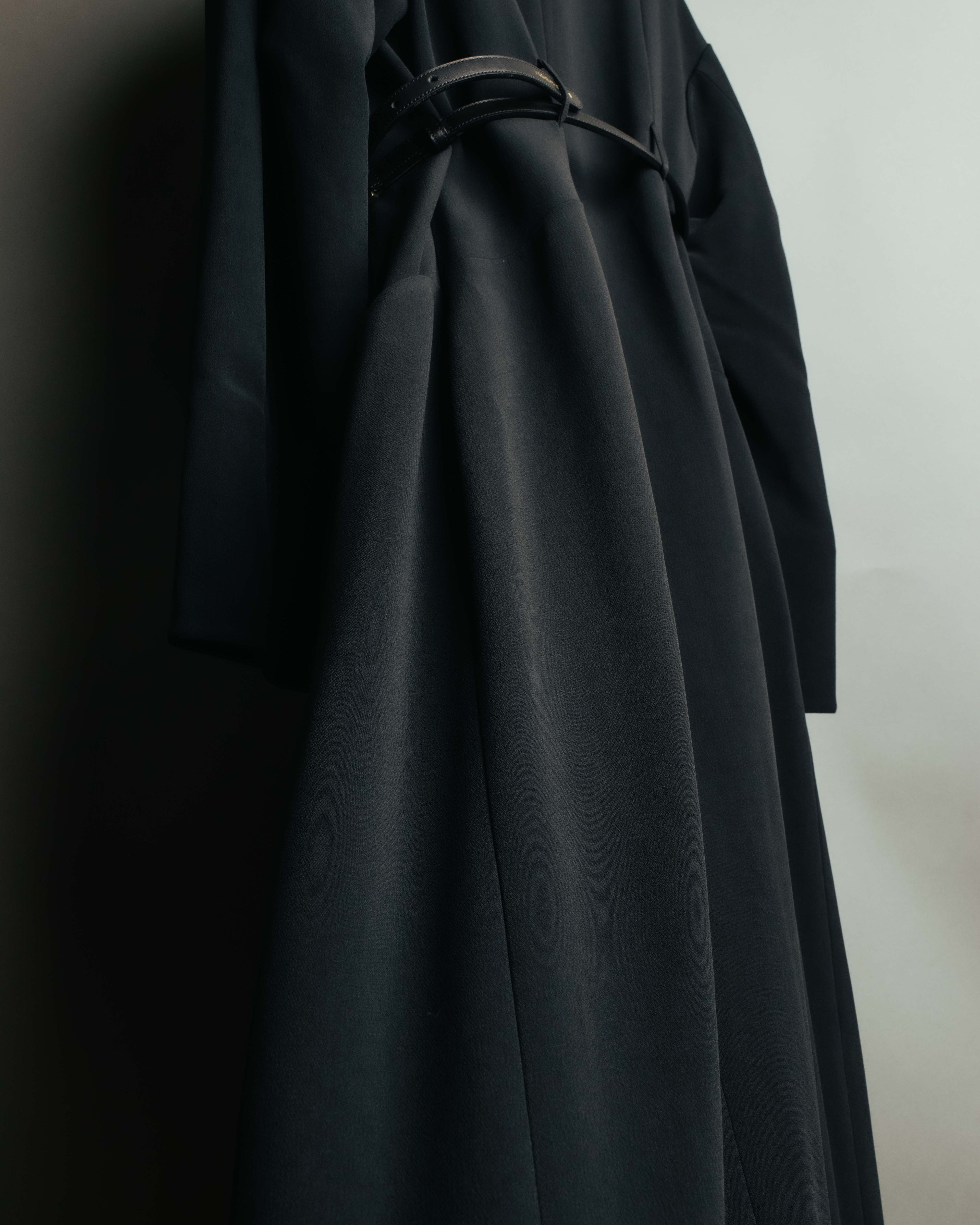 -SPECIAL- “HARUNOBU MURATA” 2024 SS Sculptural belted dress coat