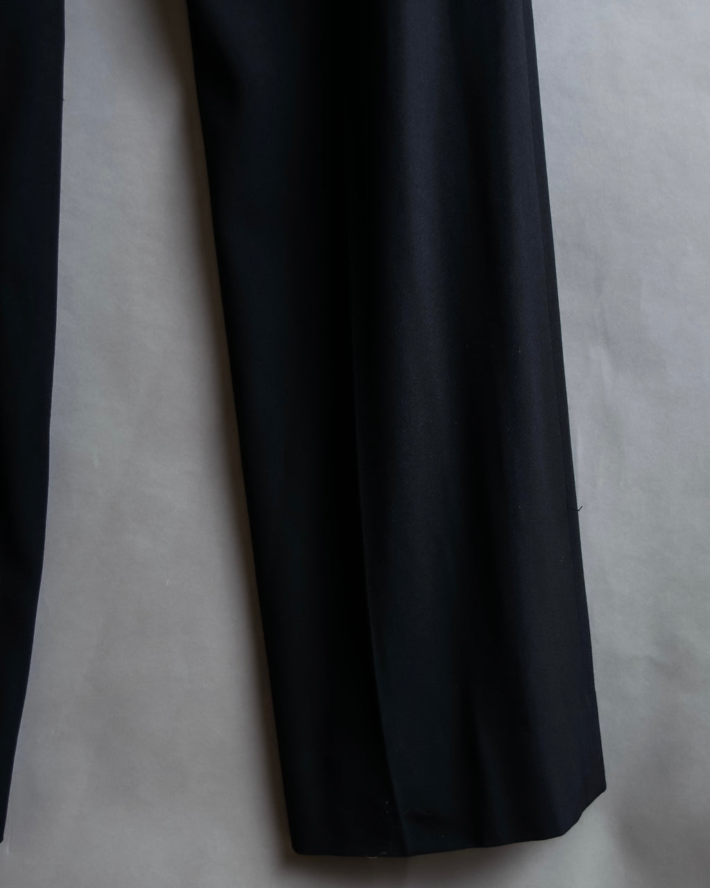 "BALENCIAGA" Beautiful draped full-length slacks