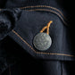 "JEAN PAUL GAULTIER JEANS"
Military detail stitching denim coat