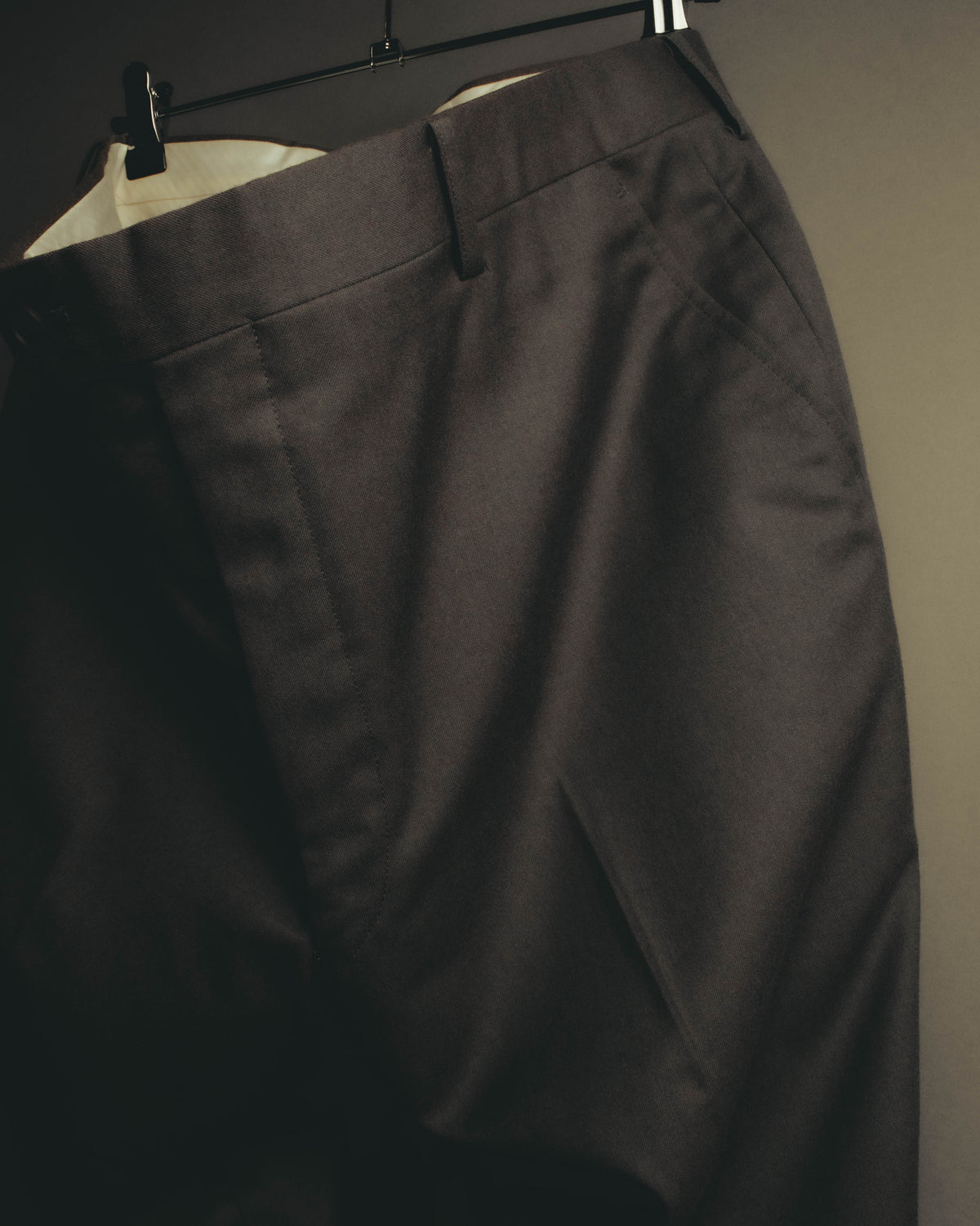 –SPECIAL– "Christian Dior" 80's-90's Classically tailored wool two-piece suit