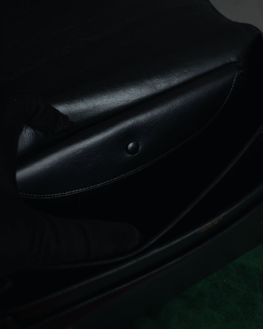 –SPECIAL– "HERMES" 60’s-70’s Box calf piano lock accordion bag