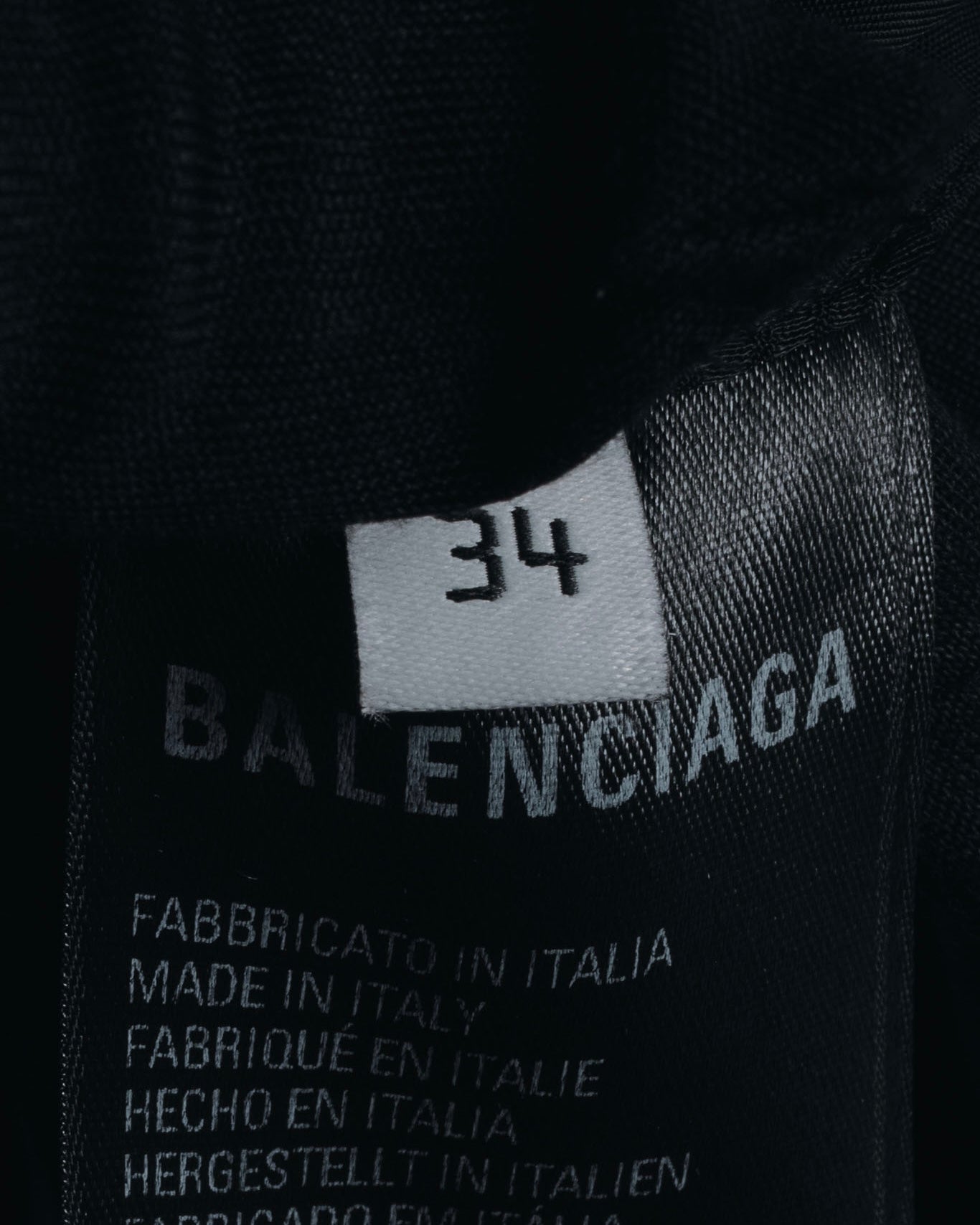 BALENCIAGA 2022春夏影子字母宽松休闲裤