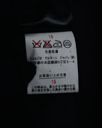 "GIORGIO ARMANI" 08’s-09’s Sharp pinstripe wool two button suit set