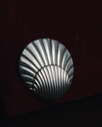 "Georg Jensen" Late 80s - Early 90s sculptural shell motif cufflinks