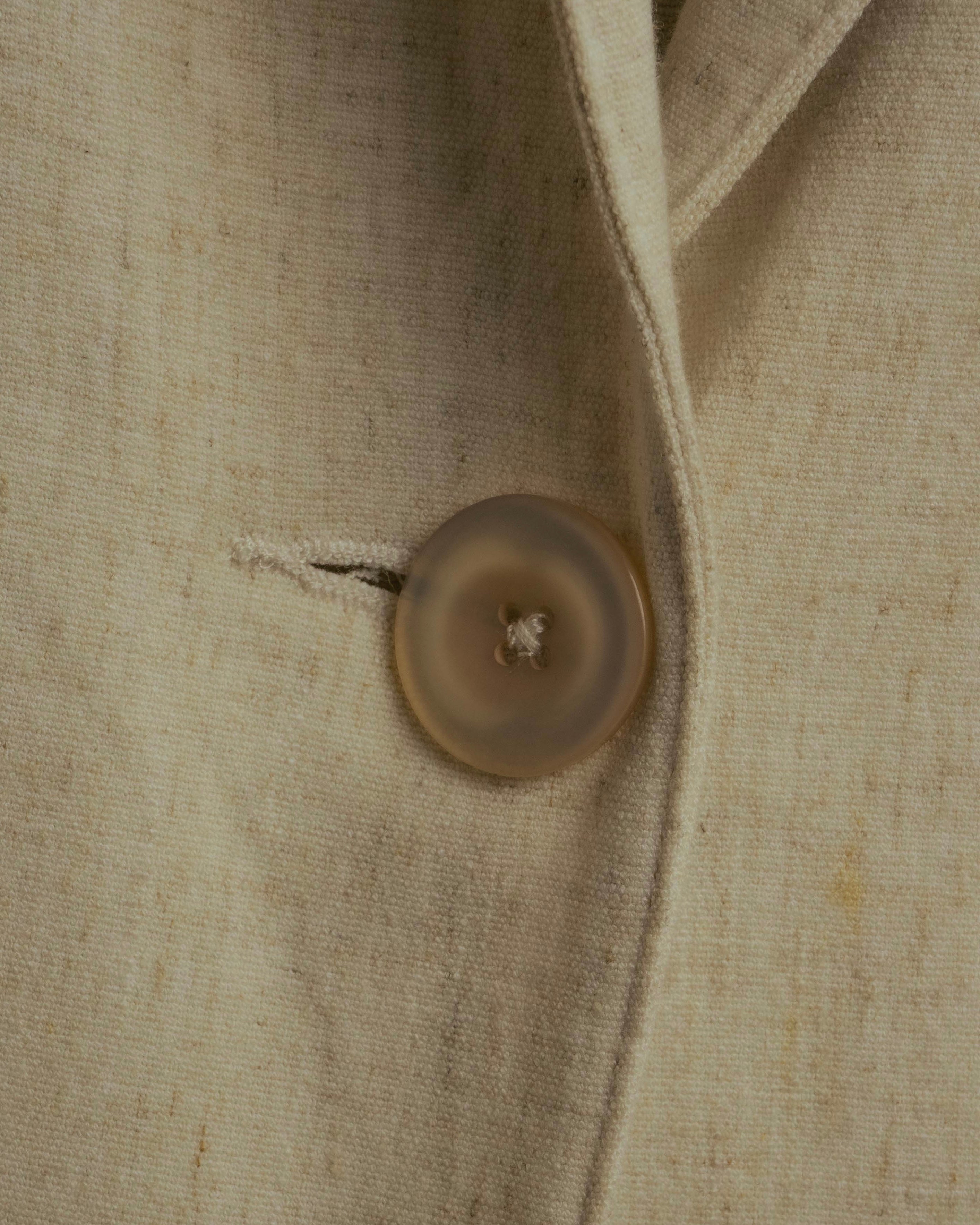 -MOOD Vintage Collections- 90’s-00’s Single button linen blend jacket